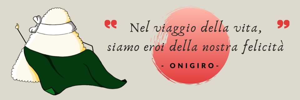 Homepage italiana Onigiro Banner
