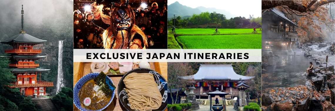 Japan itineraries desktop header
